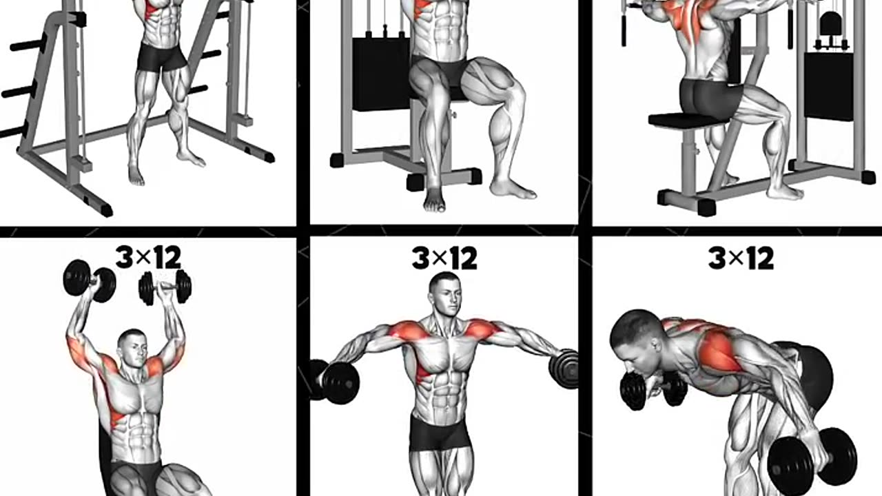 9 time ultimate Shoulder workout