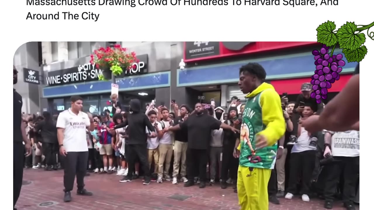 iShowSpeed's Surprise Boston Visit Draws Huge Crowds at Harvard Square and Across the City