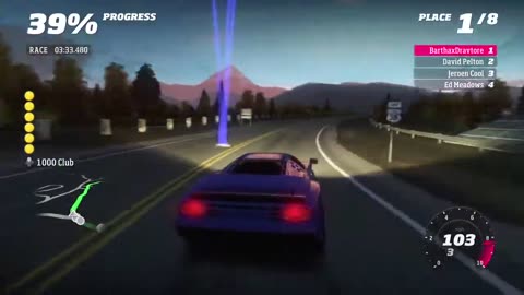 Forza Horizon, Career 260, Roaming to Bondurant Valley Skirmish