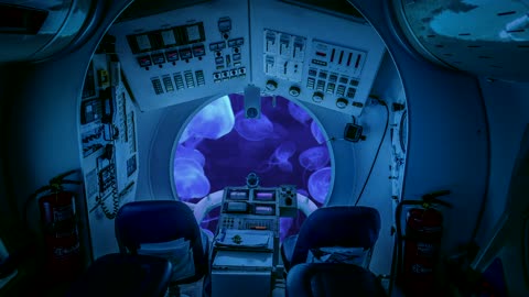 Submarine Sound 12 Hours Video for Relaxing Sleep