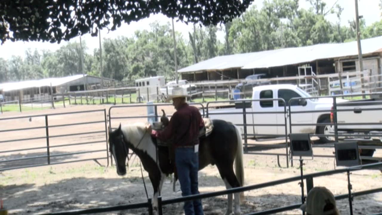 Skipper Calder & Cowboy-up Ministry bring horse training with a message at 11am.