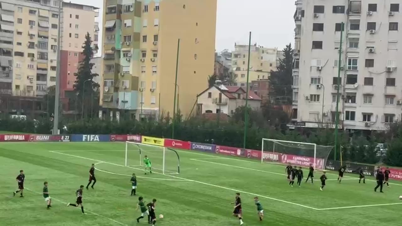 Triumph U13, fitorja ndaj ekipit kombetar