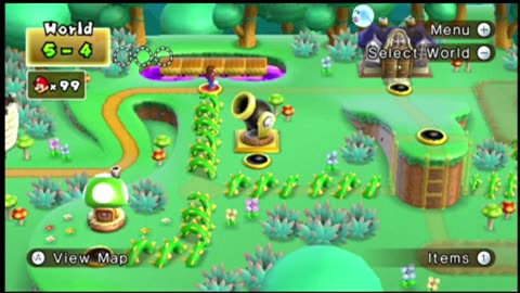 Epic Fail at 5-4… Let's Play New Super Mario Bros. Wii (Wii) - #11 w/The Boys