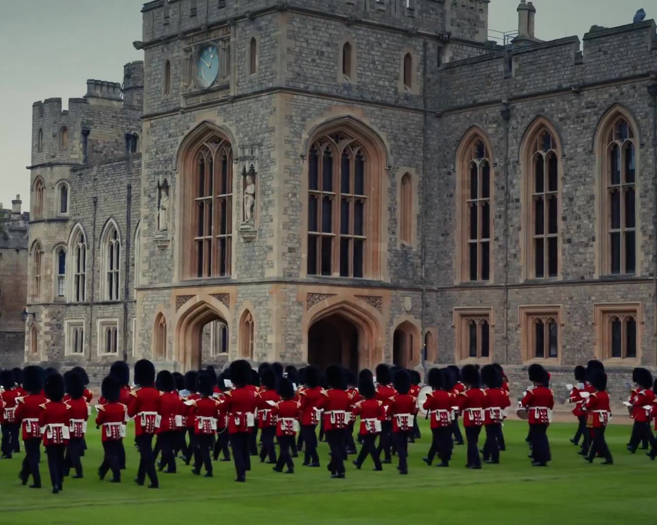 Windsor Castle Arrival Ceremony: Postcard Edition