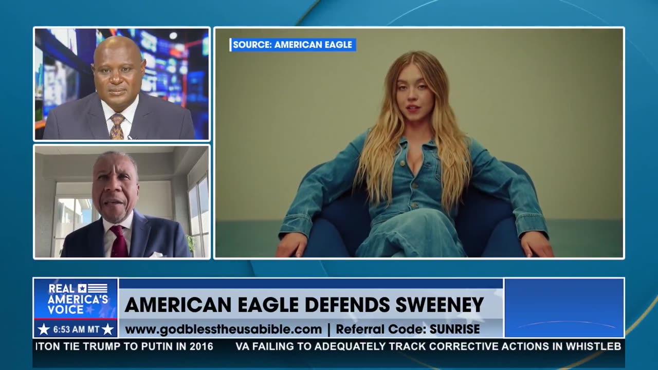 AMERICAN EAGLE DEFENDS SYDNEY SWEENEY