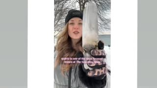 Sunny says "Love the Quartz!!!" https://thescorplingshop.com/ @sunnyfrompluto @thescorplingshop