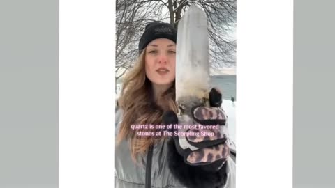 Sunny says "Love the Quartz!!!" https://thescorplingshop.com/ @sunnyfrompluto @thescorplingshop