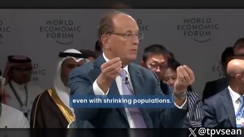 Larry Fink Warns Resistance to WEF-BlackRock Means 'Certain Death'