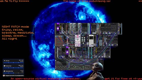 Night Patch Mode - VCV Rack Ambient & Meditative Sound - for 🙏 Inner 🕉 Peace ☮ SFW