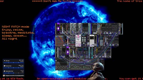 Night Patch Mode - VCV Rack Ambient & Meditative Sound - for 🙏 Inner 🕉 Peace ☮ SFW
