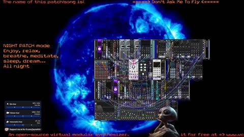 Night Patch Mode - VCV Rack Ambient & Meditative Sound - for 🙏 Inner 🕉 Peace ☮ SFW