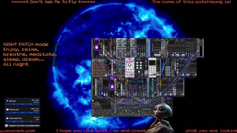 Night Patch Mode - VCV Rack Ambient & Meditative Sound - for 🙏 Inner 🕉 Peace ☮ SFW
