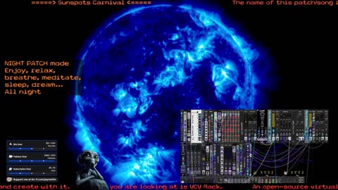 Night Patch Mode - VCV Rack Ambient & Meditative Sound - for 🙏 Inner 🕉 Peace ☮ SFW