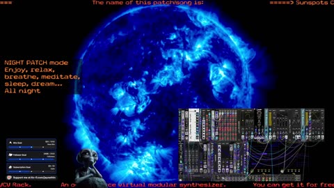 Night Patch Mode - VCV Rack Ambient & Meditative Sound - for 🙏 Inner 🕉 Peace ☮ SFW