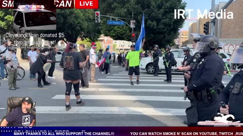 LIVE ANTI ICE PROTEST IN DTLA 6/9/25 WILL THEY RIOT AGAIN? #ICE #DTLA #POLICE #PROTEST #RIOT