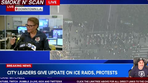 LIVE ANTI ICE PROTEST IN DTLA 6/9/25 WILL THEY RIOT AGAIN? #ICE #DTLA #POLICE #PROTEST #RIOT