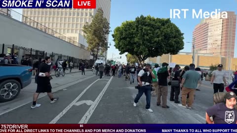 LIVE ANTI ICE PROTEST IN DTLA 6/9/25 WILL THEY RIOT AGAIN? #ICE #DTLA #POLICE #PROTEST #RIOT
