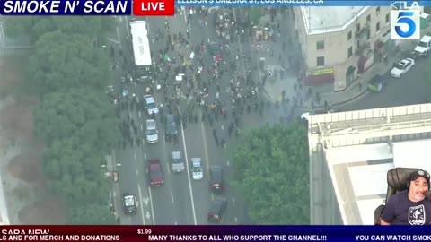 LIVE ANTI ICE PROTEST IN DTLA 6/9/25 WILL THEY RIOT AGAIN? #ICE #DTLA #POLICE #PROTEST #RIOT