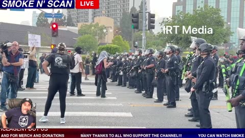 LIVE ANTI ICE RIOT IN DTLA 6/9/25 #ICE #DTLA #POLICE #PROTEST #RIOT