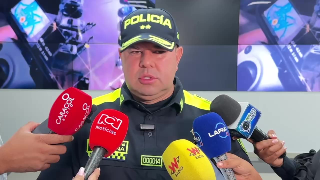 Policía en Cartagena sobre captura de supuestos homicidas