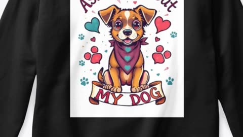 Ask Me About My Dog (Cool t-shirt) . Limited Stock. Link in Description.