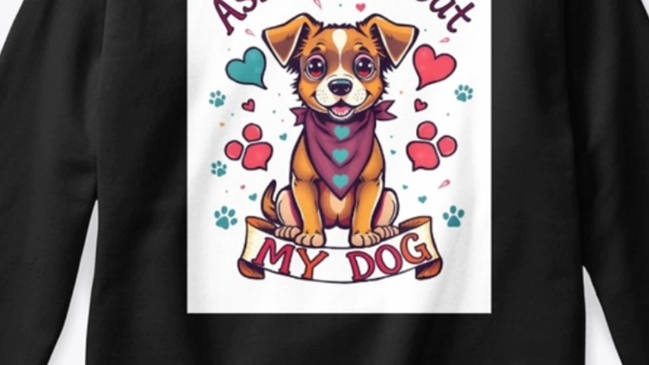 Ask Me About My Dog (Cool t-shirt) . Limited Stock. Link in Description.