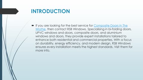 Best Composite Doors in The Wrythe