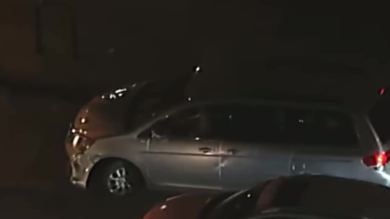 Drunk Mexican Try To Run Down Rioters