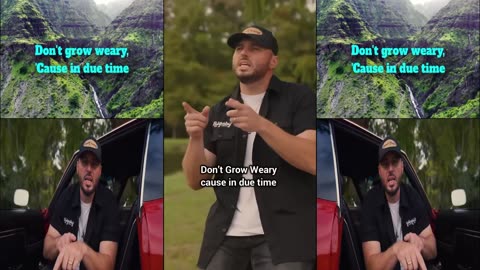 Rare of Breed ~ Don't Grow Weary { Lyrics } Remix 1 Christcore