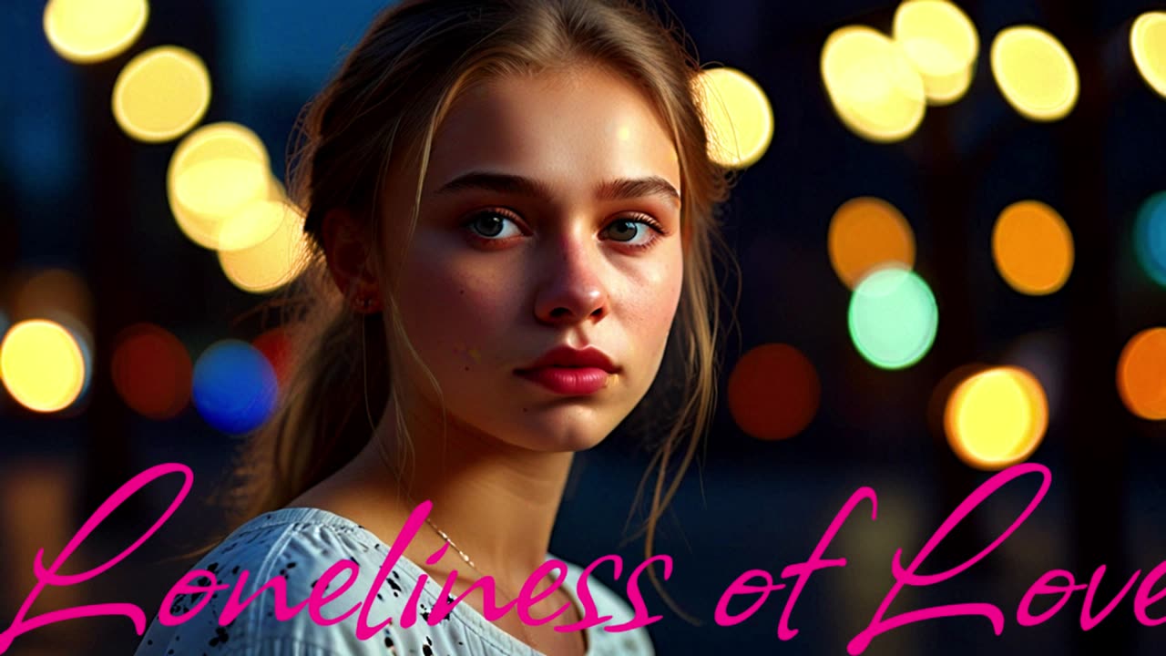 Electronic Music. Song Loneliness of Love.