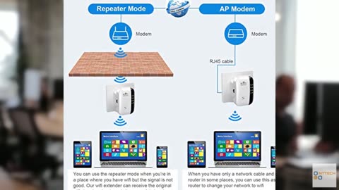 WiFi Extender, WiFi Extenders Signal Booster for Home Up to 5000 sq.ft and 50 De