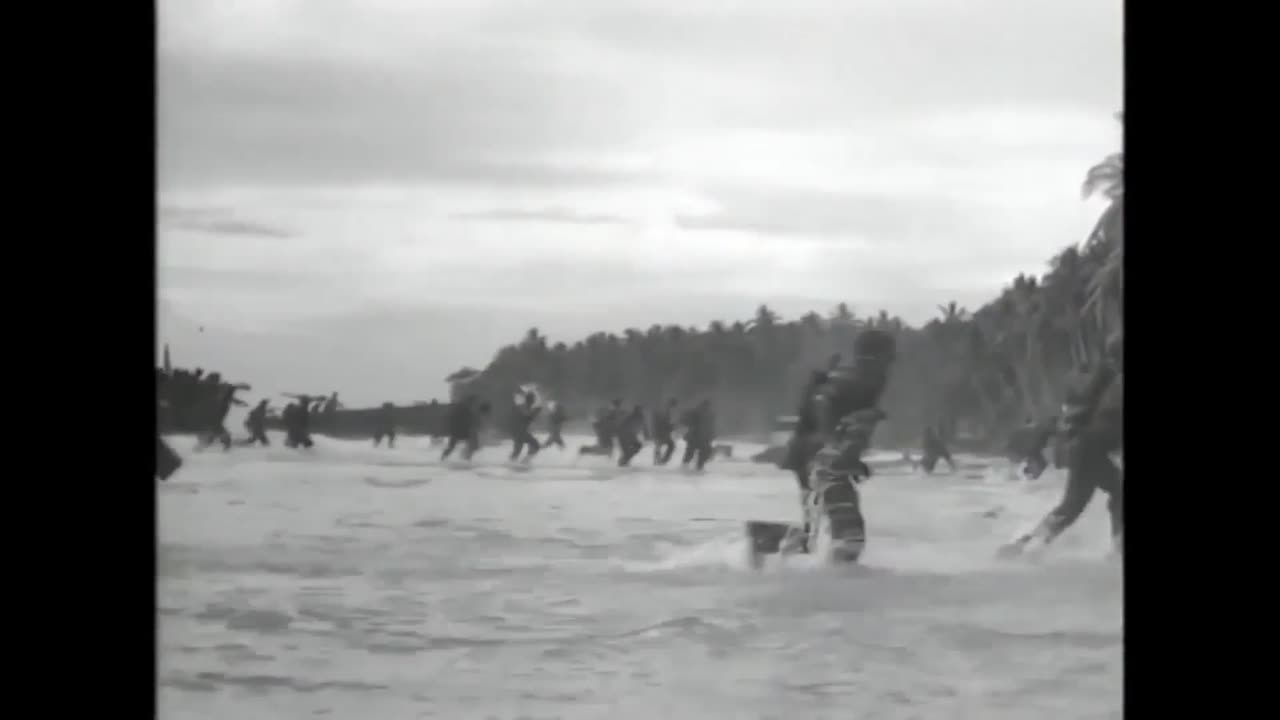 Angaur Island Landing - Pacific 1944