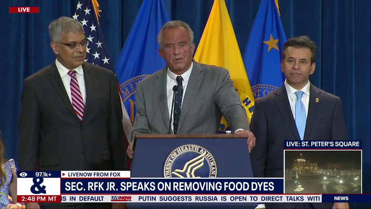 RFK Jr. unveils new food dye bans