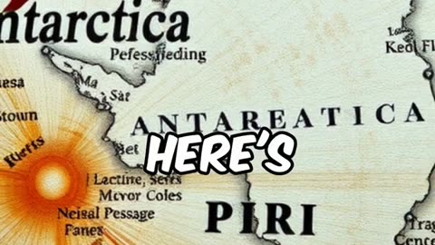 Ancient Map of Antarctica Without Ice