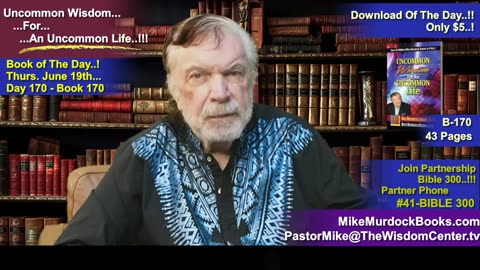 Re-Air: Uncommon Wisdom For An Uncommon Life..!!!