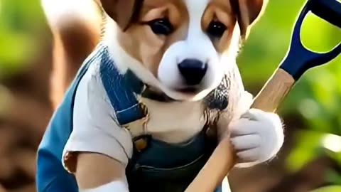 Life of a poor puppy 😭