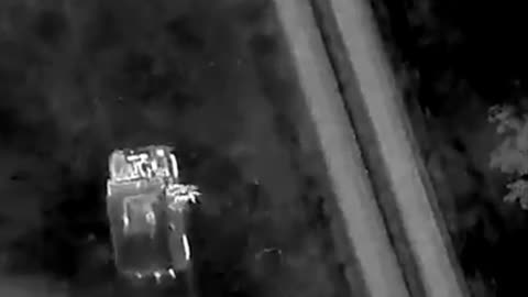 (Insane)Drone Lands Direct Hit On Speeding Russian Jeep Overnight