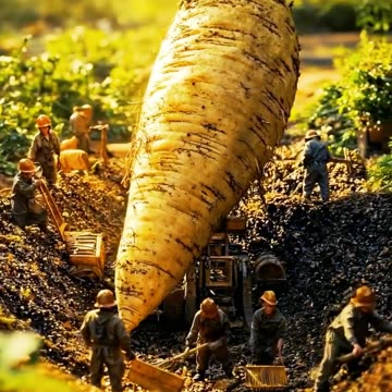 Ever wondered what it takes to harvest giant fruits