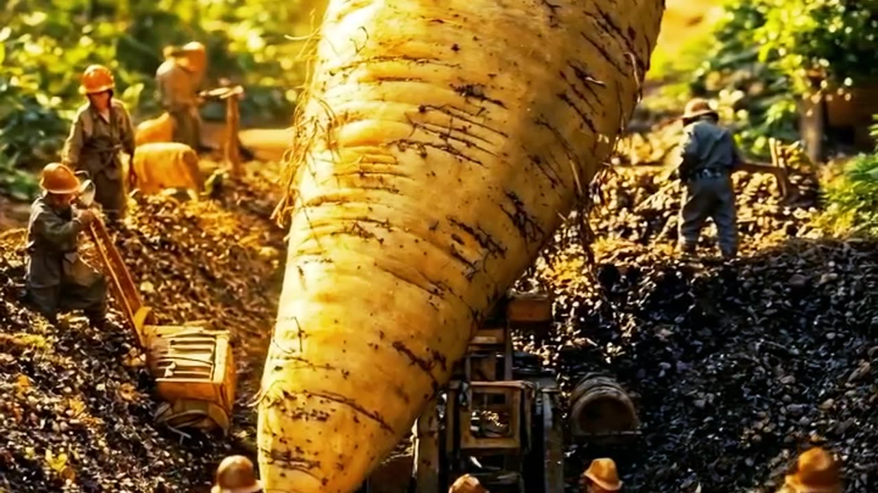 Ever wondered what it takes to harvest giant fruits