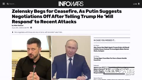 WWIII UPDATE: Zelensky Begs For Ceasefire As Putin Plans To Encircle Kiev! 6/5/25