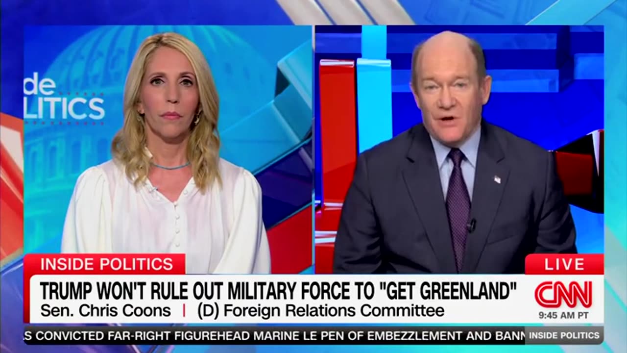 Dem Senator Thinks 'Average Middle American' Is Too Dumb To Find Greenland On Map