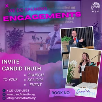 Book Candid Truth For Your Event