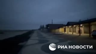 🔥 Russians film FP-2 strike on "fish farm" in Henichesk. Distance from frontline