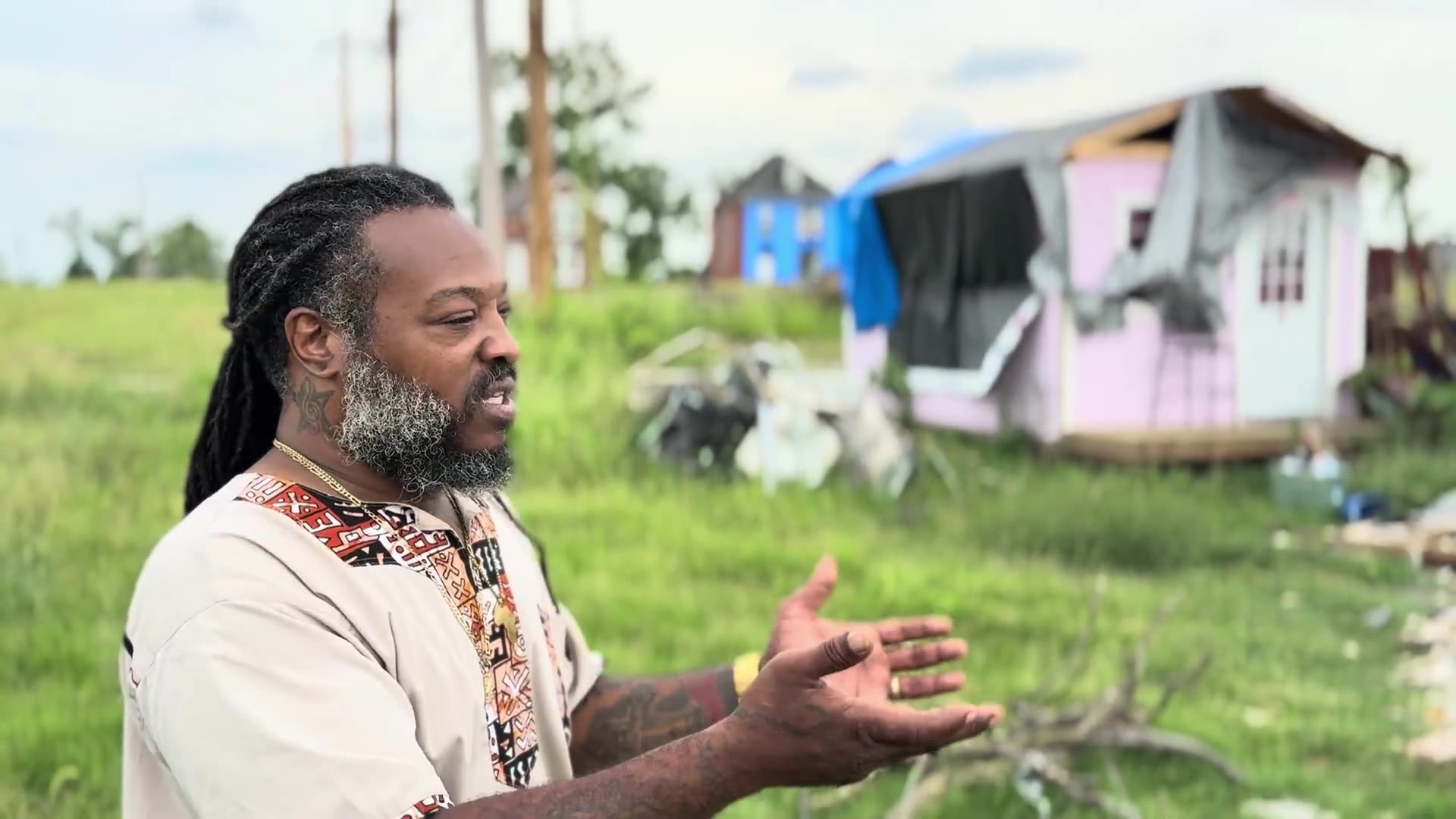 In St Louis, surveying tornado devastation