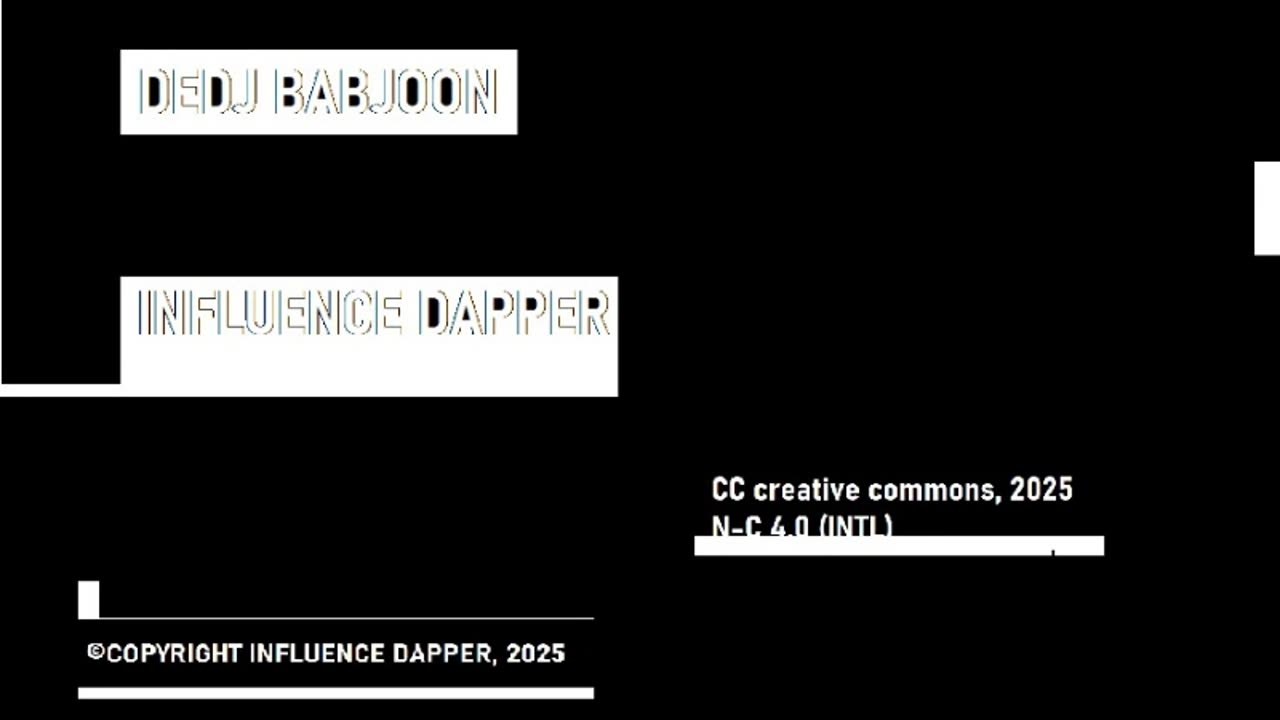 INFLUENCE DAPPER - DEDJ BABJOON