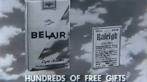 Commercial - Belair Cigarettes (Free Raleigh Gifts)