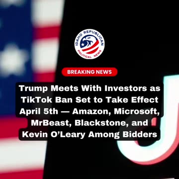 TikTok Ban to take Effect April 5th