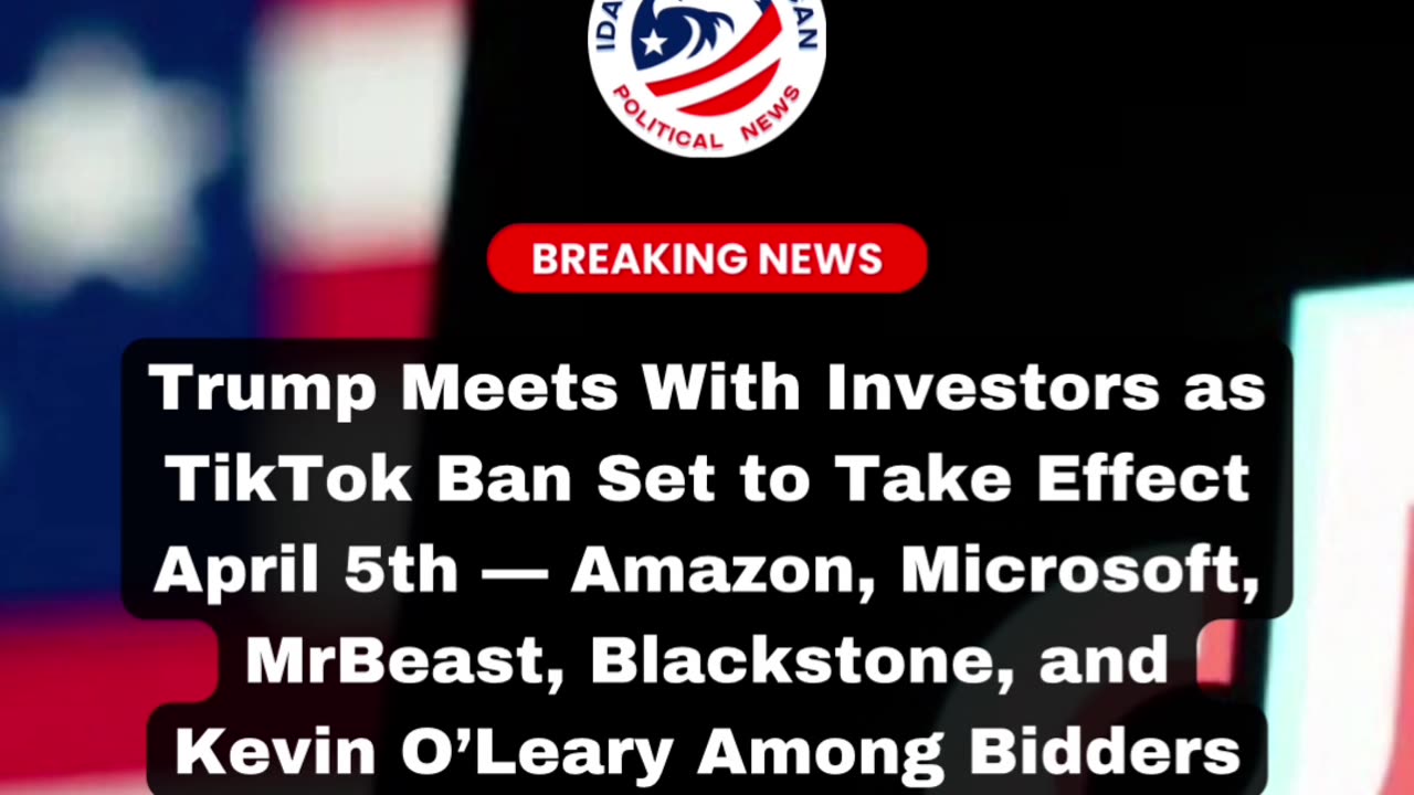 TikTok Ban to take Effect April 5th