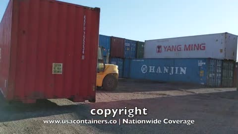 How Shipping Containers are Loaded, Inspected and Delivered | USA Containers