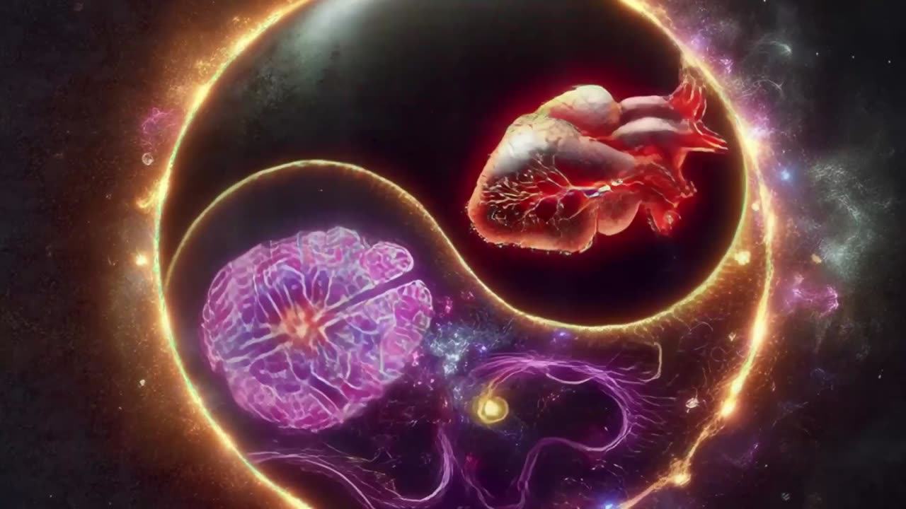 Balance: the Brain, the Heart, the Chaos Between
